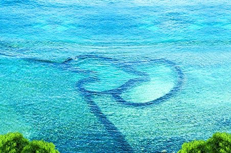 澎湖七美雙心石滬